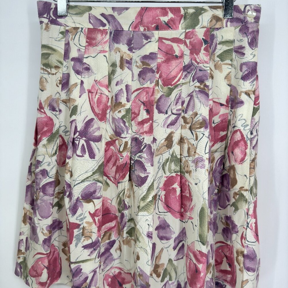 Vintage Toni Garment Pleated Skirt Size 14
